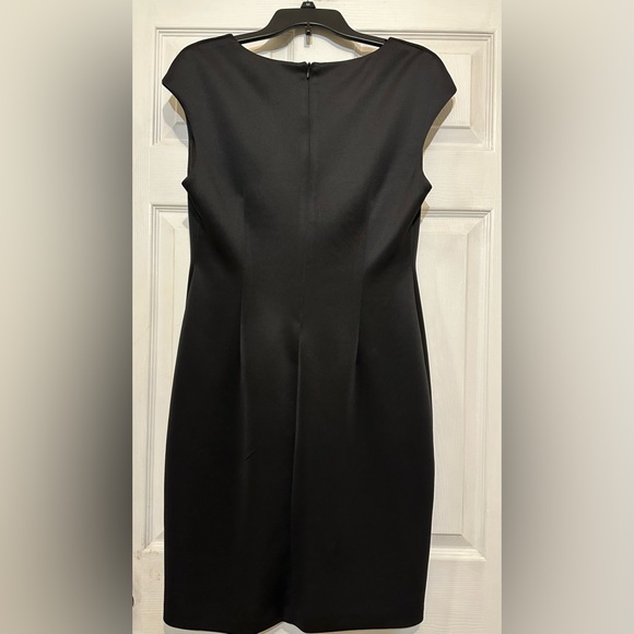 Connected Apparel Black Floral Dress size 10 - Picture 3 of 5